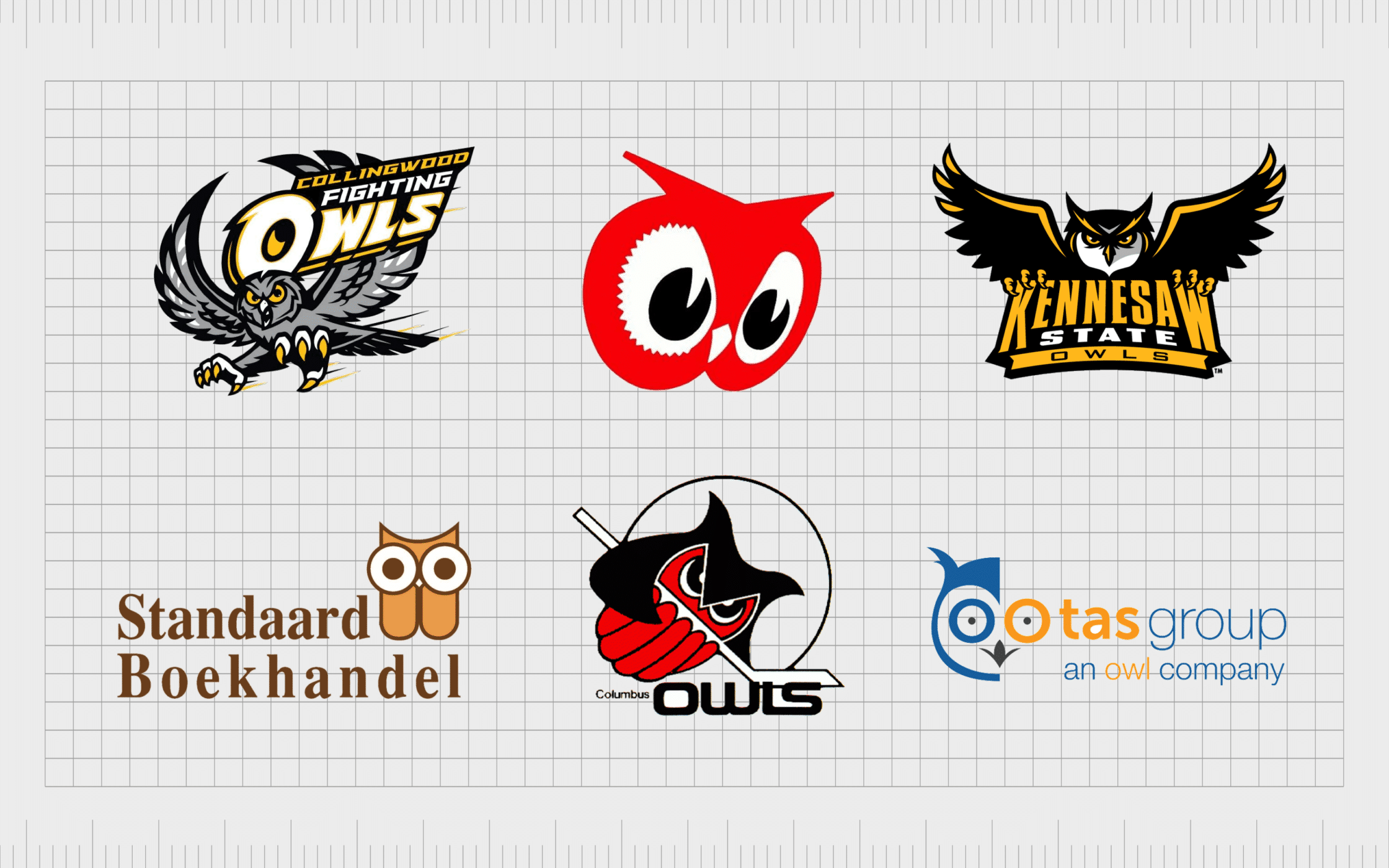 Famous Owl Logos