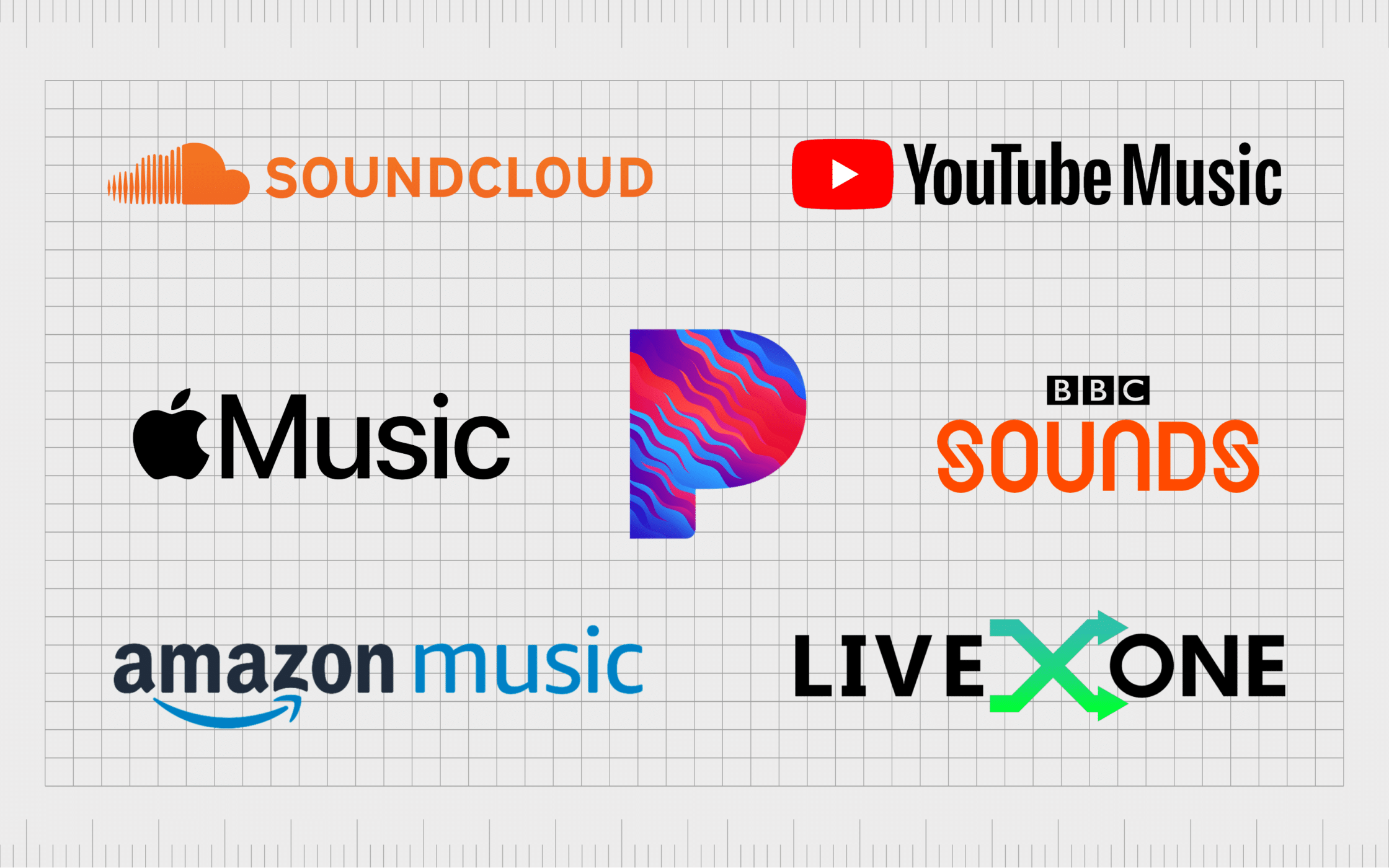Music Streaming Logos