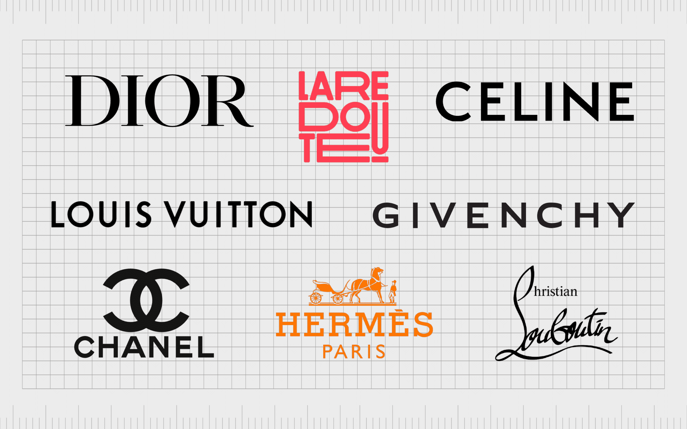 French Fashion Brand Logos
