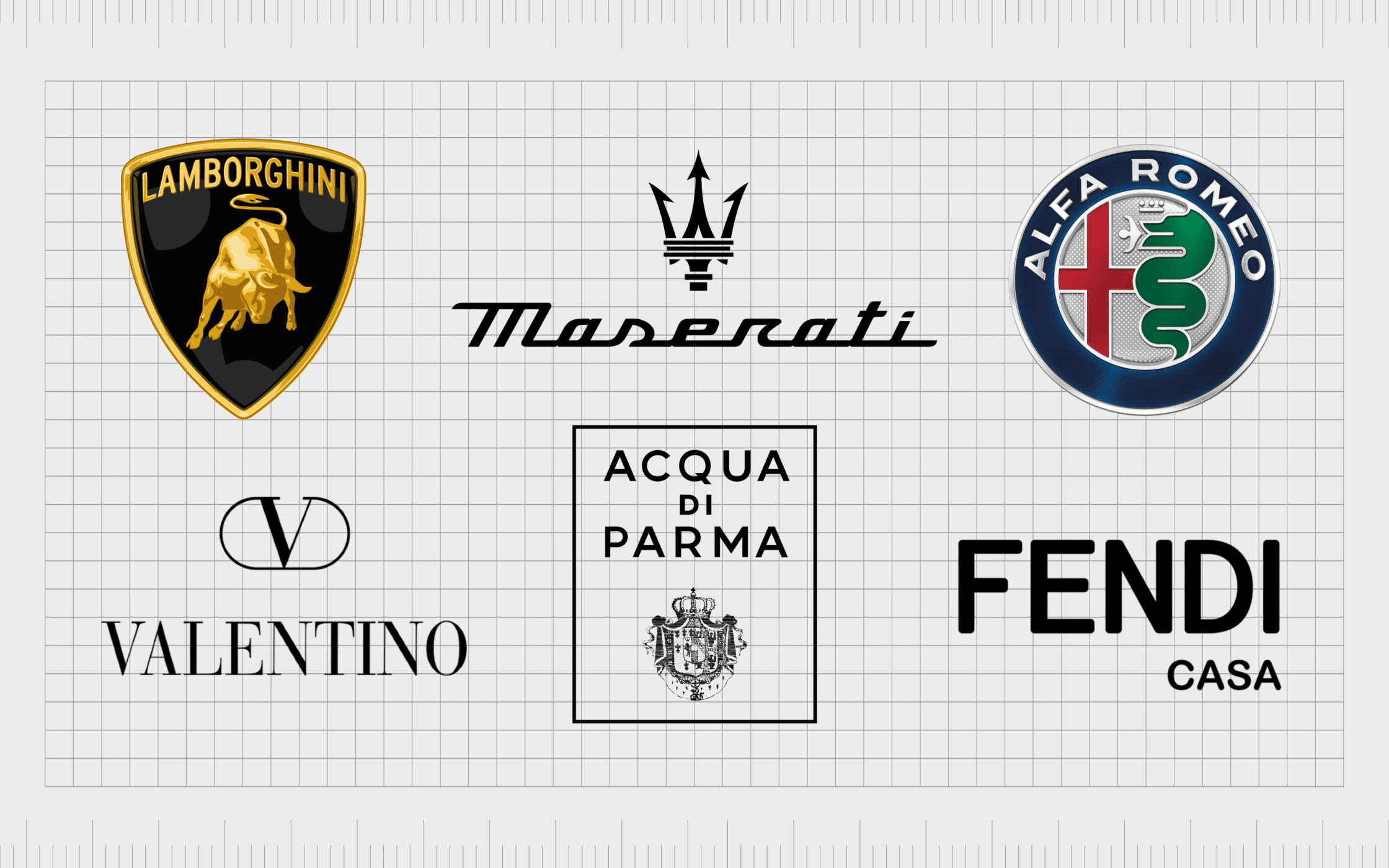 Luxury Brands From Italy
