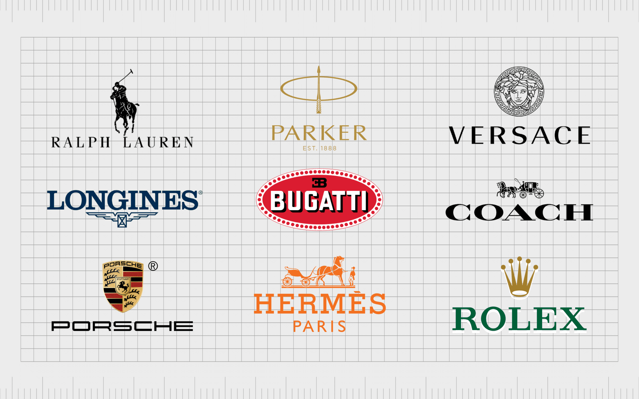 Designer Brand Logos