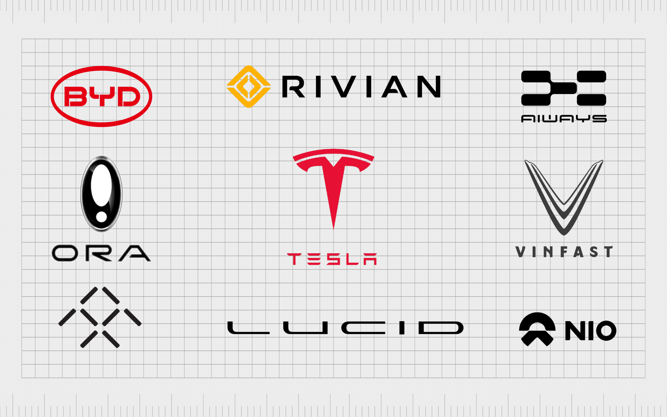 Electric Car Company Logos